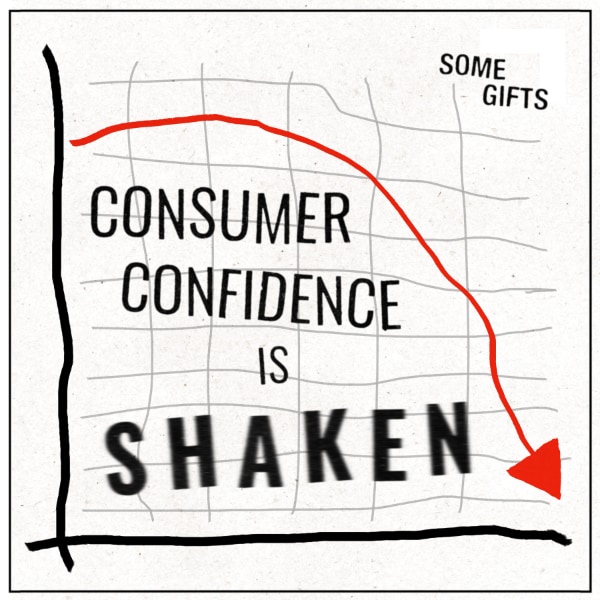 Consumer Confidence Is Shaken single cover