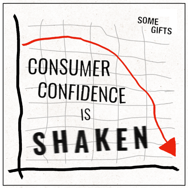 Consumer Confidence Is Shaken single cover